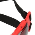 thumbnail image 3 of BIMZUC Dog Goggles Soft Silicone Frame Adjustable UV Protection Sunglasses for Eye Protection Outdoor Driving Cycling Red, 4.5 inches / 11.5 cm, Comfortable Pet Eyewear for Small and Medium Dogs, 3 of 9