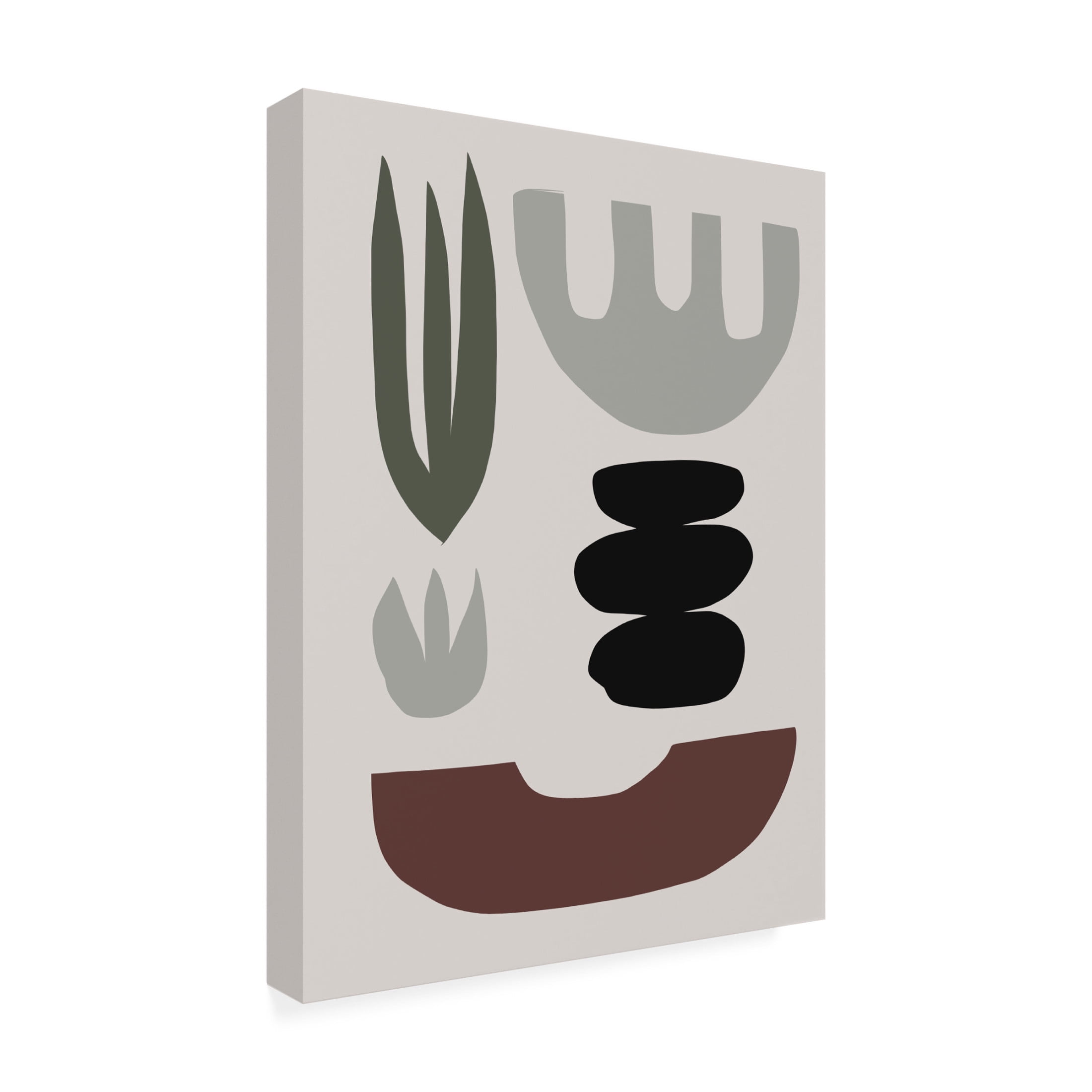 Trademark Fine Art Dan Hobday  Shapes Canvas Wall Art