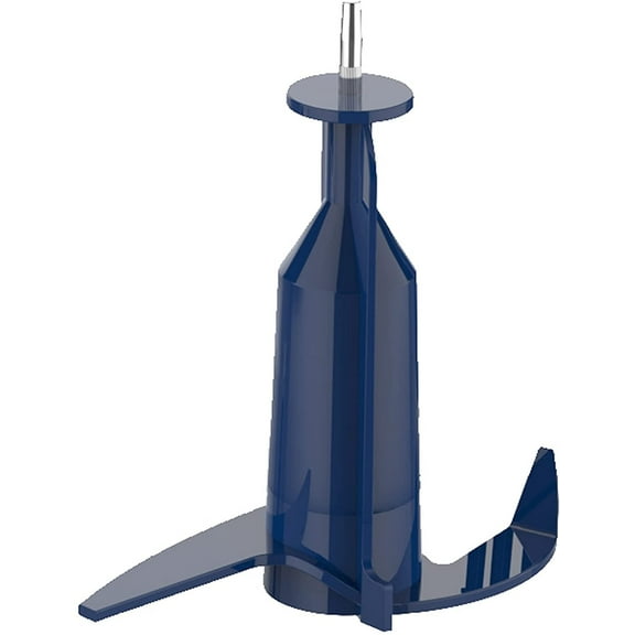 Food Processor Dough Kneading Blade - Replacement Parts for NutriChef Multifunction Food Processor Model Number: NCFPBLU Blue