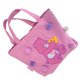 thumbnail image 3 of Bolso de Oso Lindo Fashional 3D Delicado Bordado Bolsas de Almuerzo con Bola de Piel para Mamás Estudiantes Trabajadores de Oficina Alimentando Oso Púrpura, 3 of 12