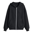 thumbnail image 5 of Yutgune Kids Zip Up Hoodie for Boys Girls, Full Zip Long Sleeve Hooded Sweatshirt Jacket with Pocket, Casual Fall Outerwear, 5 of 9