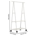 thumbnail image 3 of EGNMCR Office & Stationery Floor-standing Coat Rack With Shelves Multi-Functional Storage For Bedroom And Living Room Corner Organizer, 3 of 9