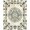 Navy Cream Gold, Pattern 6, variant on ODIKA 8'x10' Washable Area Rug Scroll Frame Nautical Ocean Wave Border Turtle Motif Seashell Playful Expressive for Living Room, Under Sectional, Family , Durable, Non-Slip