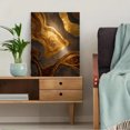 thumbnail image 5 of Abstract Gold Texture Canvas Print, Suitable for Living Room, Bedroom, Office, Hallway, Hotel Lobby Decor, 5 of 8