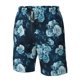 thumbnail image 4 of Balery Ink Rose Traje de Baño Estilo Hawaiano para Hombre, Shorts de Secado Rápido con Bolsillos-Medium, 4 of 6