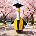 thumbnail image 3 of Tyidzon Graduation Gown and Cap Porch Goose Outfits, 23 inch Porch Goose Costume for Outdoor Patio Yard Lawn Garden Party Decor, 3 of 7