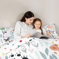 thumbnail image 5 of Homewish Cartoon Butterfly 3 Pieces Queen Comforter Set for Preppy Children Kids,Dreamy Princess Ultra Soft Bedding Sets,Kawaii Animal Bedding Comforter Set,Luxury Bedroom Decor,Reversible, 5 of 8