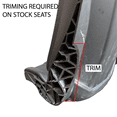 thumbnail image 2 of Canam X3 Bump Seat with Orange 4 Point Harness, 2 of 3