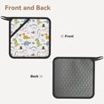 thumbnail image 2 of Pofeuu Dinosaur Print Silicone Trivet Mats,Silicone Hot Pads for Kitchen, Silicone Trivets for Hot Pots and Pans, Silicone Hot Pad, 2 of 8