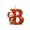B, variant on OCCOA 2D Acrylic Christmas Letter Ornaments Alphabet Hanging Pendants DIY Tree Decor for Mantel Window Wreath Fireplace Home Holiday Gift for Family Kids Xmas Present, E