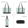 thumbnail image 6 of FORMRS Laptop Tote Bag for Women with 15.6" Computer Compartments Handbag, Floral Easter, 6 of 7