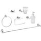 thumbnail image 2 of Juego de Accesorios de Baño DICA 3200 6 Piezas Cromo, 2 of 2