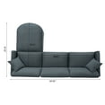 thumbnail image 6 of Modern L Shape Sectional Sofa, Modular Couch with Ottoman and Pillows for Living Room Office, 6 of 16