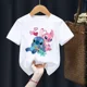 thumbnail image 2 of Camiseta infantil de Disney Lilo Stitch, camiseta kawaii, ropa informal de dibujos animados de anime para niños, camiseta para niñas y niños, camiseta de moda Y2K, 2 of 5