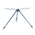 thumbnail image 4 of Aleación de aluminio deslumbrante soporte de poste de mar portátil trípode telescópico soporte de caña de pescar accesorio de aparejos de descanso, 4 of 10