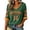 Green #27, variant on DORKASM Women's Fall for Jesus He Never Leaves Christian T-Shirt | Autumn Faith Graphic, Bible Verse Print, V-Neck Style Yellow XL