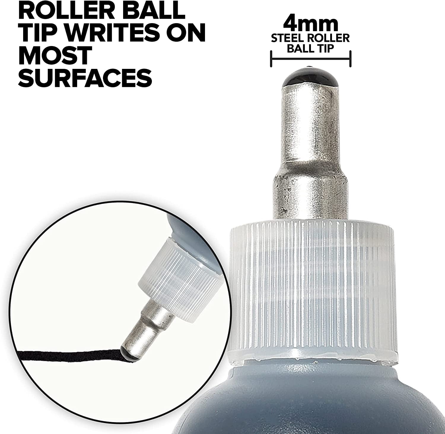 Krink K-66 Steel Tip Paint Marker, Black