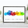 thumbnail image 1 of Pera Print Port Au Prince Skyline Haiti Poster, Port Au Prince Cityscape Painting, Port Au Prince Haiti Poster, Cityscape and Landmark Print, Home Wall Art, Office Wall Decor - 27x40 Inches, 1 of 1