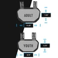 Sports Unlimited Beast Football Back Plate for Shoulder Pads
