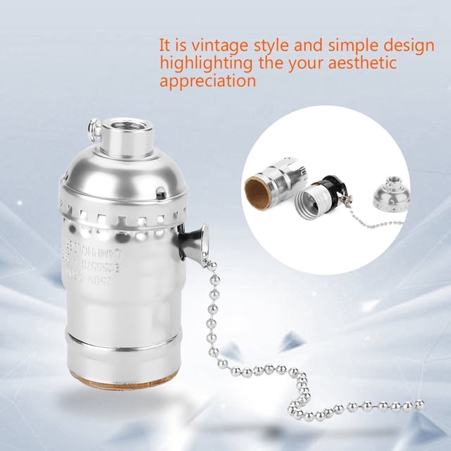 E27 Light Holder, Lamp Base E27 Bulb Base Light Holder, For Dining Rooms Coffee Shop Hotels Restaurants Kitchens