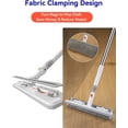 thumbnail image 5 of Maoface Window Squeegee with Long Handle, 2-in-1 Window Cleaning Tool with Scrubber, 360° Rotating Head and 4 Microfiber Cloths, 5 of 15