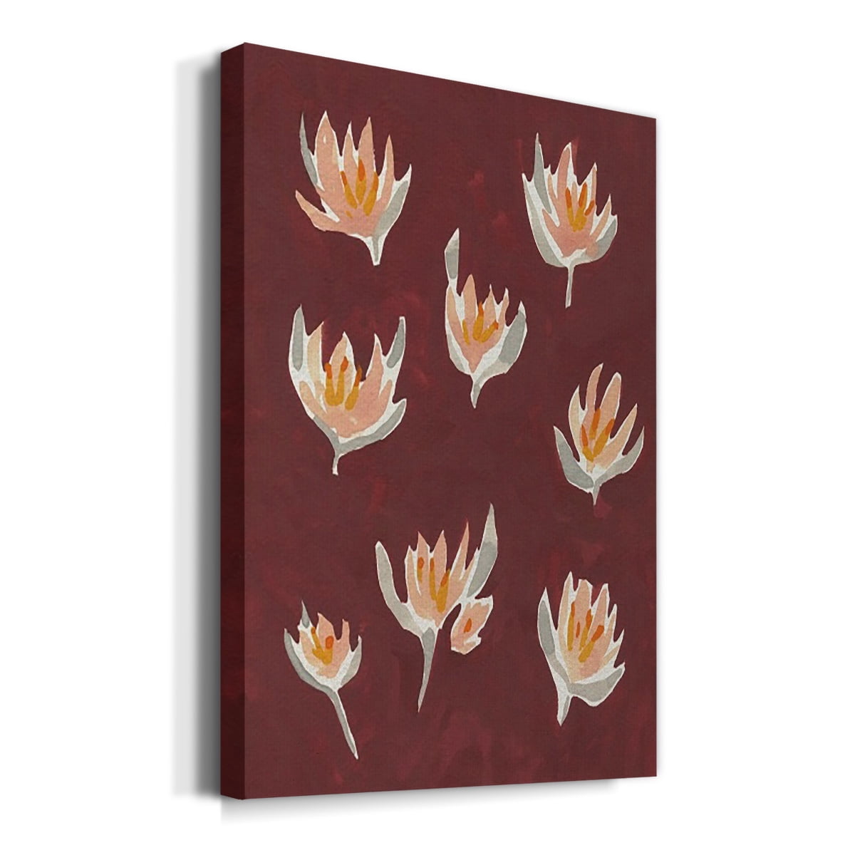 Pink Potpourri II Premium Gallery Wrapped Canvas - Ready to Hang