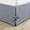 Navy#3, variant on Checkered Lace Up Bed Skirt for Twin Full Queen Box Spring - Dustproof Fabric Bed Base Cover Apron - Single Piece Bedding for Home Bedroom