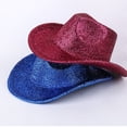 thumbnail image 4 of yingyy Chapeau de Cowboy Léger Chapeau de Cowboy Léger Couvre-Chef Polyvalent Barres de Couvre-Chef Noir, 4 of 6