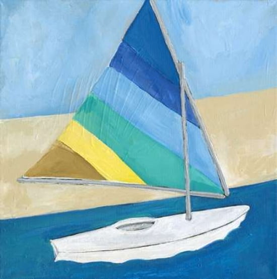 Sailboat Canvas Art - Anne Seay(24X24)