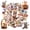 2A-35pcs, variant on 35pcs-50pcs Cartoon Stickers Animal Stickers Lovely Animals Stationery Stickers Funny Kids Stickers for Laptops Suitcases Notebooks