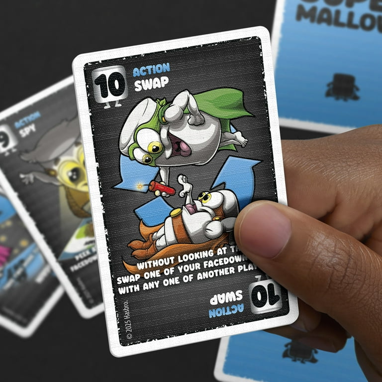 ドン!!カード(JUDGE) Marshmallow Supermallows Card Game, Marshmallow Superhero Game, Family Party