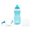 thumbnail image 3 of Munchkin Gentle Transition Sippy Cup With Trainer Handles, 10 Ounce, 2 Pack, Blue/Green, 3 of 5