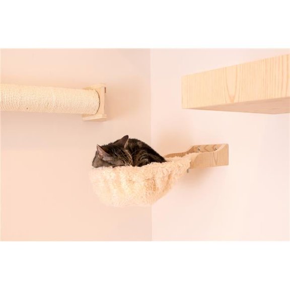 Real Wood Wall Series: Tree  With Condo  Perch And Soft Perch