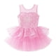 thumbnail image 5 of Vestido de baile tutú de Ballet con lentejuelas para niñas, vestido de leotardo de gimnasia, Ropa de baile de Ballet para niños, traje de baile tutú de bailarina, 5 of 5