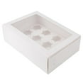 thumbnail image 2 of YAOMOBB Cupcake Paper Box Clear Window Cupcake Packing Box with Insert Bakery Dessert Container, 2 of 6