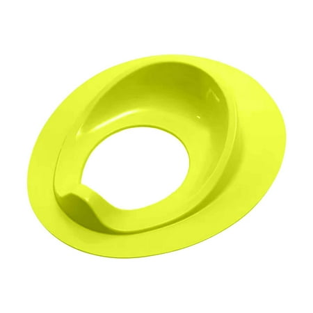 

Qepwscx Toilet Closet Ring for Boys And Girls Fits Round & Oval Toilets Non-Slip Toilet Seat-Yellow