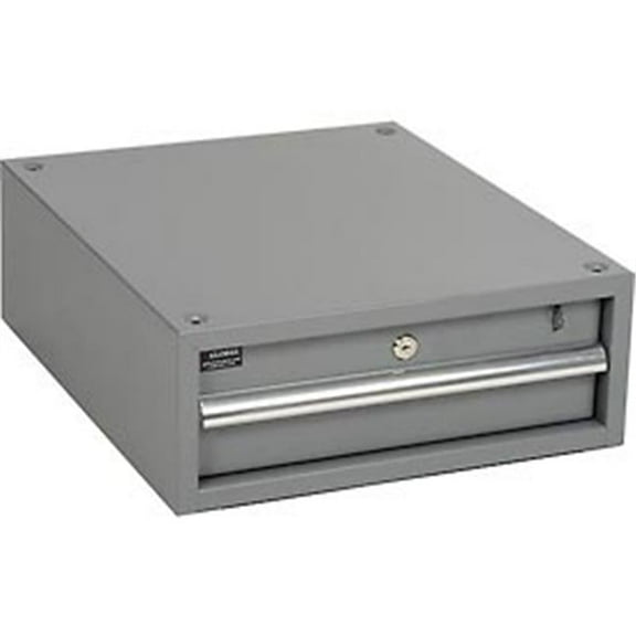 6 in. Stacking Workbench Drawer - Gray - 6 in.