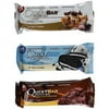 QUEST Variety Pack, Chocolate Chip Cookie Dough,Cookies and Cream and Chocolate Brownie (36 Protein Bars IN TOTAL)