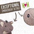 thumbnail image 2 of Juguete de Peluche Ardilla Lil Feller para Perros HuggleHounds Suave 20 cm, 2 of 6