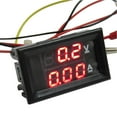 thumbnail image 4 of 1PC Voltmeter Ammeter LED Dual Volt Amp Meter Voltage Gauge Current W9Q0, 4 of 9