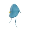 thumbnail image 3 of Sombrero para el sol con protección solar para niños Sombrero de playa transpirable de color sólido, 3 of 5