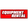 thumbnail image 1 of 72" Equipment Rental Banner Sign Tools Lifts Party Supply Cribs Rug Shampoo, 1 of 1