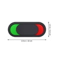 thumbnail image 2 of YUNLIGHTS 3Pcs Toilet Signboard Black Pmma Occupied Vacant Door Slide Sign for Office Bathroom, 2 of 8