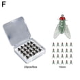 thumbnail image 1 of 20pcs Bionic Fly Fishing Bait, 2025 NEW Color Small Fly Hook Fly Fishing BaiUK, 1 of 8