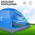 thumbnail image 7 of Camel Crown Camping Tent Waterproof 2 Person Tent for Camping Outdoor Dome Tent Lightweight Emergency Tent Easy up Tents Dark Blue, 7 of 7