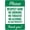 Warning Sign 5, variant on Please Pull Forward Before Stopping Warning Sign - 8"x12" Security Safety Metal Sign, Parking Maneuver Decor for Business Office Home Street Road