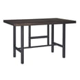 thumbnail image 1 of Ashley Furniture Kavara Counter Height Dining Table in Medium Brown, 1 of 5