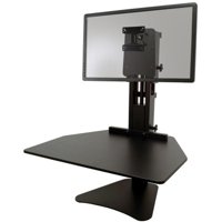 Victor Technologies DC300 High Rise Sit-Stand Desk Converter, Black