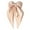Apricot, variant on Large Double Layer Hair Bowknot Clip For Adults Teens Soft Ribbon Fabric Barrettes Metal Hairpin For Daily Styling