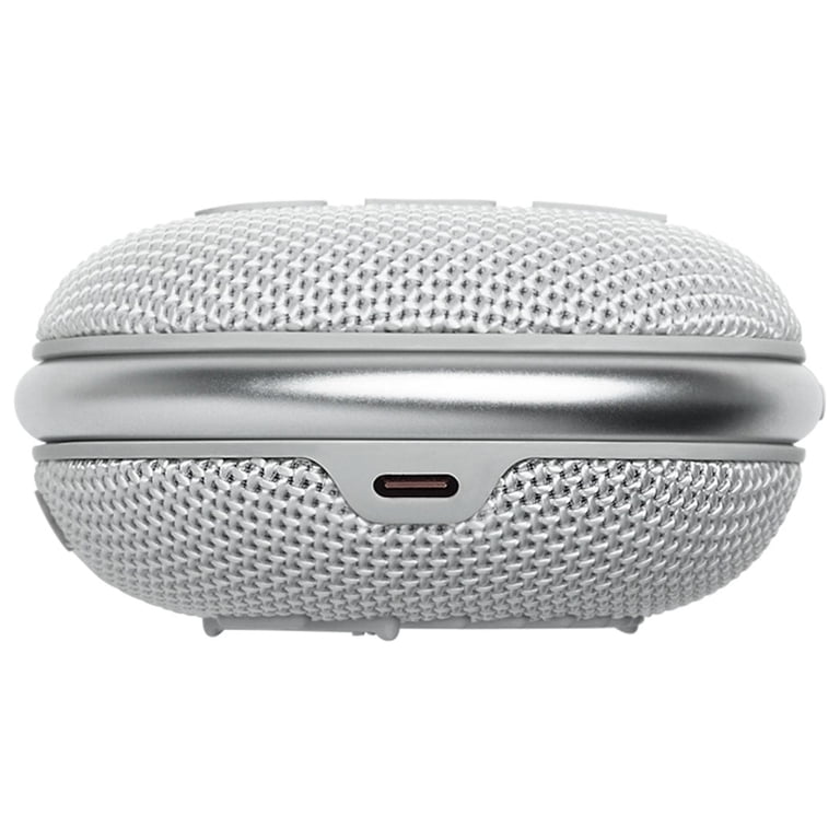Open Box JBL Clip 4 White Portable Bluetooth Speaker - Walmart.com